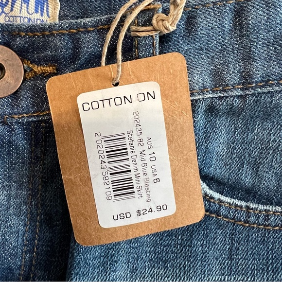 3 for $15 Cotton On Denim Mini Skirt - Picture 5 of 7